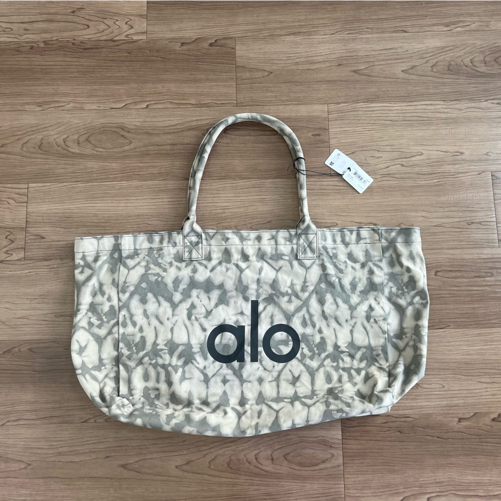 Dior Gray and Cream Tote Bag